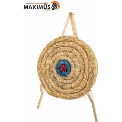 Maximus Profi Slaměná terčovnice PROFI 100/9 cm červenomodrá – Zboží Mobilmania