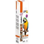 LOLO Pets SMAKERS MEGA tyčinky ovocné pro velké papoušky 450 g – Hledejceny.cz