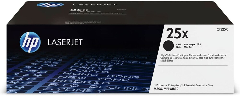 HP 25X originální tonerová kazeta černá CF325X