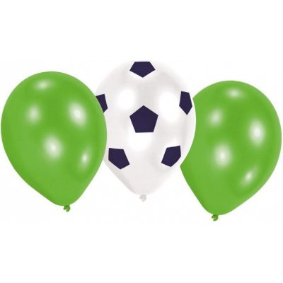 amscan Latexové balónky na fotbalovou párty 22,8 cm – Hledejceny.cz