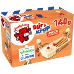 Veselá Kráva Sýr a Křup s tyčinkami s pizza příchutí Rodinné balení 140 g – Hledejceny.cz