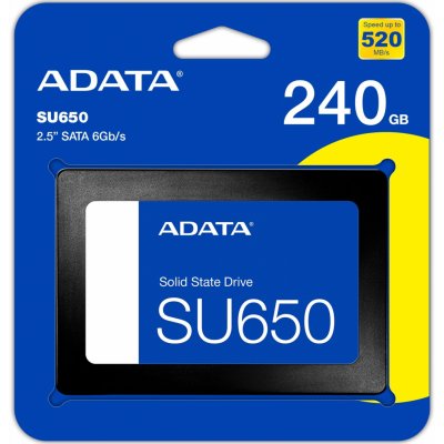 ADATA Ultimate SU650 240GB, ASU650SS-240GT-R – Hledejceny.cz