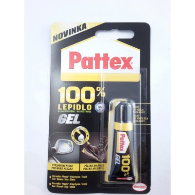 PATTEX 100% GEL univerzální lepidlo 8g – Hledejceny.cz