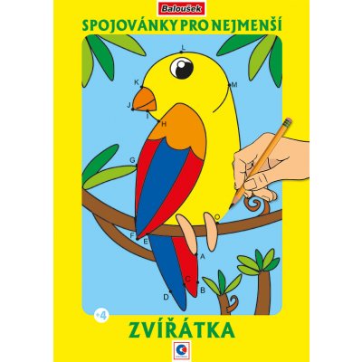 Omalovánka A4 Spojovánky pro nejmenší Zvířátka – Zbozi.Blesk.cz