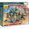 Sběratelský model Zvezda figurky německý průzkumný tým Wargames WWII 6153 1:72