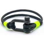 Cordell paracord náramek komise Slim oranžový Černá – Zboží Mobilmania