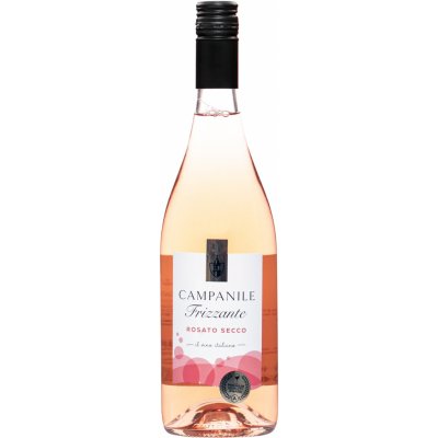 Campanile Frizzante Rosato Secco 11% 0,75 l (holá láhev) – Hledejceny.cz