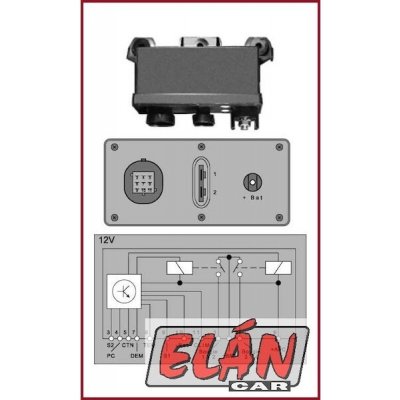 Žhavící relé Renault 7700869319 – Hledejceny.cz