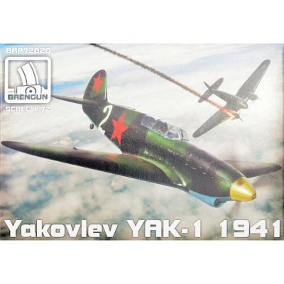 Brengun Yakovlev Yak 1 mod.1941 Jakovlev Jak 1 plastic kit BRP72020 1:72