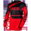 Dres na motorku O'Neal Element Racewear černo-červený