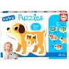 Puzzle EDUCA Baby Domácí mazlíčci s mláďaty 5v1 2-4 dílků 122467