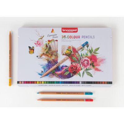 Bruynzeel 60312036 Pastelky Expression 36 ks – Zboží Dáma