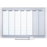 Bi-Office Týdenní plánovací tabule na zeď, magnetická, dny, 900 x 600 mm – Zboží Živě