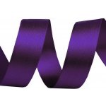 Atlasová stuha oboulící svazky po 5 m šíře 24 mm Varianta: 515 fialová purpura, Balení: 5 m – Hledejceny.cz