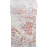 Nej-koberce Portland G500C bílý / lososový metráž 60 cm – Zboží Mobilmania
