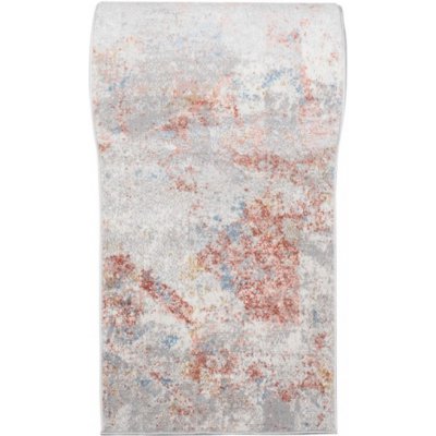 Nej-koberce Portland G500C bílý / lososový metráž 60 cm – Zboží Mobilmania