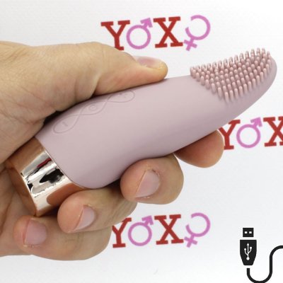 Shequ Silikonový stimulátor klitorisu s ultra stimulujícími 10 rychlostními štětinami