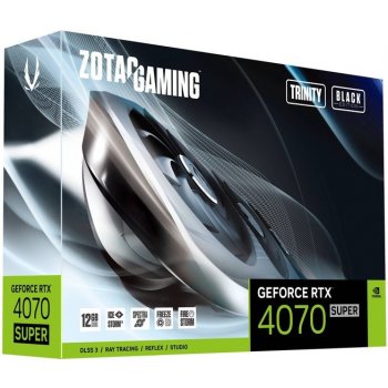 Zotac GeForce RTX 4070 SUPER GAMING Trinity Black Edition 12GB GDDR6X ZT-D40720D-10P