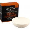 Gel na holení Scottish Fine Soaps Men’s Grooming mýdlo na holení Thistle & Black Pepper 100 g