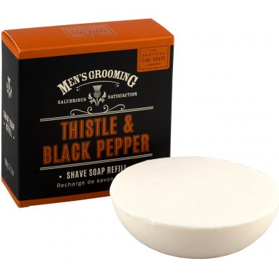 Scottish Fine Soaps Men’s Grooming mýdlo na holení Thistle & Black Pepper 100 g – Zboží Mobilmania