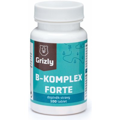 Grizly B-komplex Forte 100 tablet – Zbozi.Blesk.cz