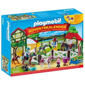 Playmobil 9262 Koňská stáj adventní kalendář