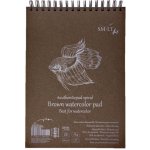 Smiltanis Skicák SMLT Art Brown Watercolor Pad gramáž 280 gsm kroužková vazba A4 35 – Hledejceny.cz