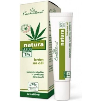 Cannaderm Natura oční krém 15 ml