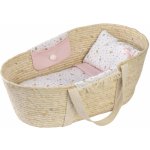 Llorens 201 - Mojžíšův košík pro panenku s povlečením a s doplňky – Hledejceny.cz
