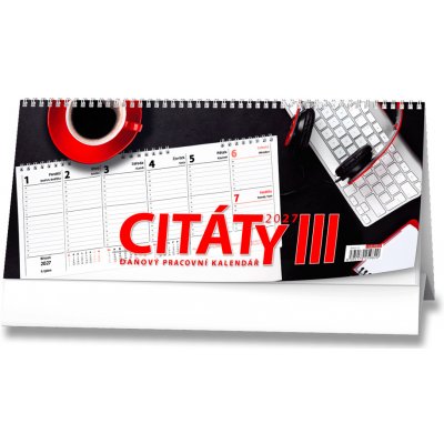 Stolní Pracovní CITÁTY III 2027 – Zboží Mobilmania