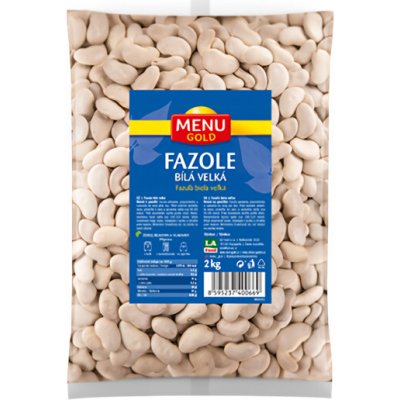 Menu Gold Fazole bílé velké 2 kg – Sleviste.cz