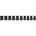 Sada nástavců 1/2" rázové šestihranné 10 ks 10-22 mm CrMo Yato YT-1025 – Sleviste.cz