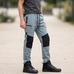 Wolf&Wolfie T2660 Chlapecké plátěné kalhoty khaki – Zbozi.Blesk.cz