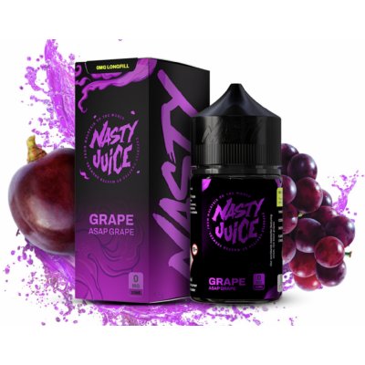 Nasty Juice - Double Fruity Shake & Vape Asap Grape 10 ml – Hledejceny.cz