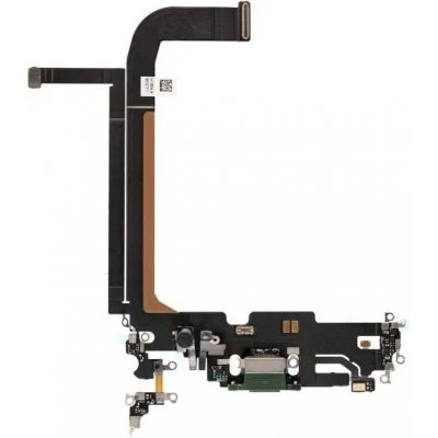 Apple iPhone 13 Pro Max - Nabíjecí Konektor + Flex Kabel (Alpine Green), Alpine Green – Hledejceny.cz
