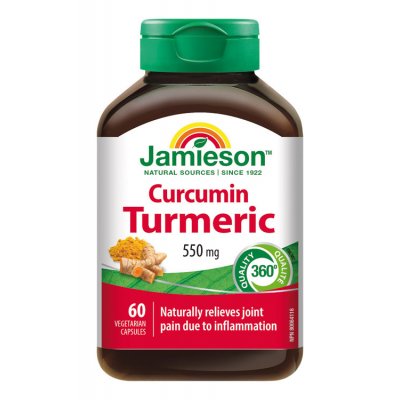 Jamieson Kurkumín 550 mg 60 kapslí
