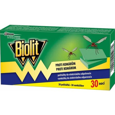 Biolit náhradní náplň polštářky proti komárům 30 ks – Hledejceny.cz