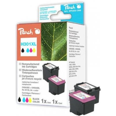 Peach HP No. 301XL, MultiPack, 1x14, 1x13 ml CMYK (316258)