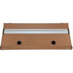 Diversa hliníkový kryt LED černý 150 x 50 cm, 2 x 36 W – Zboží Dáma