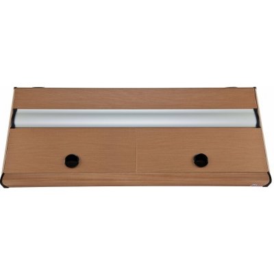 Diversa hliníkový kryt LED černý 150 x 50 cm, 2 x 36 W – Zboží Dáma