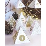 Heyda Adventní kalendář krabičky zlatý 24 ks – Sleviste.cz