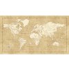 Tapety IAX10-0027 Fototapeta vliesová Vintage World Map rozměry 500x280 cm