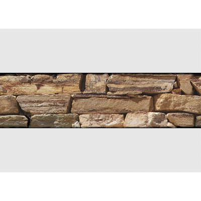 AG Design WB-8475 Samolepící bordura Pískové Cihly, rozměry 5 m x 13,8 cm – Zboží Dáma