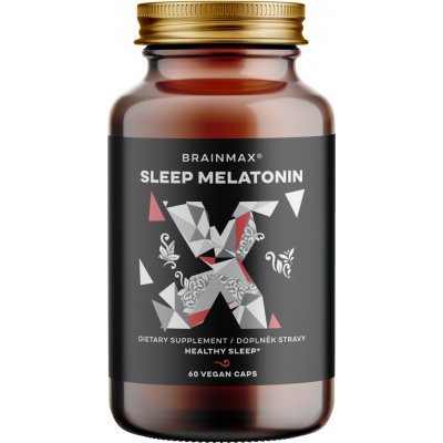 BrainMax Sleep Melatonin 60 rostlinných kapslí – Hledejceny.cz