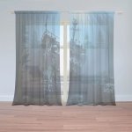 Sablio Záclony Vrak lodi na dně moře: 2ks 150x250cm – Hledejceny.cz
