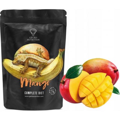 Gecko Nutrition banán, mango 50 g – Zboží Mobilmania