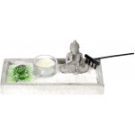 HOME ELEMENTS Zenová zahrádka Buddha, obdelník – Zboží Dáma