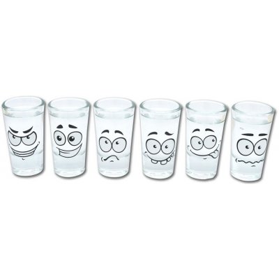 Senzačne Sklenička štamprlíky sada FUNNYWW KIN3269148 6 x 25 ml – Hledejceny.cz