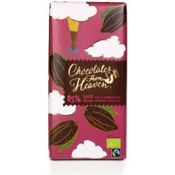Chocolates from Heaven BIO hořká Peru a Dominikánská republika 85%, 100 g