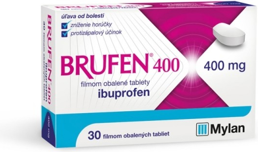 Brufen 400 por.tbl.flm. 30 x 400 mg od 53 Kč - Heureka.cz